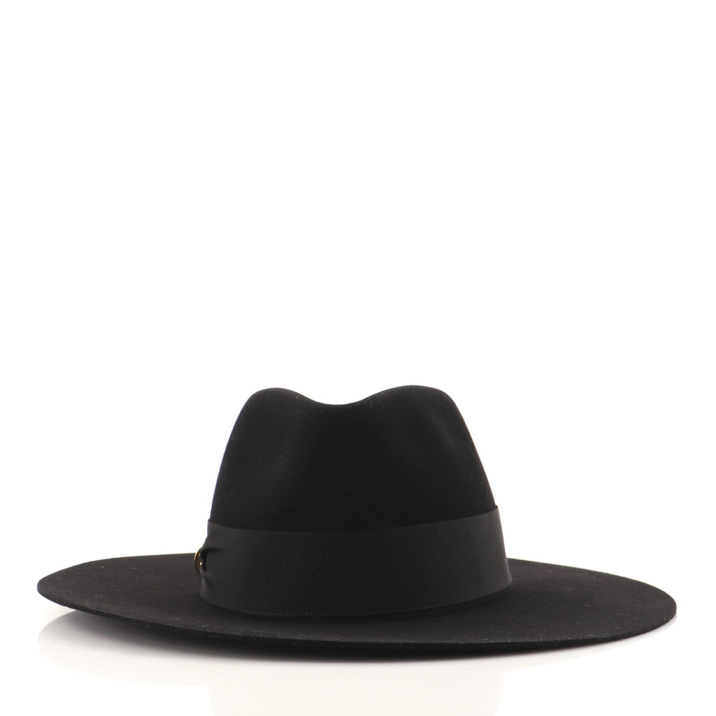 Faubourg Hat Felt with Grosgrain Medium