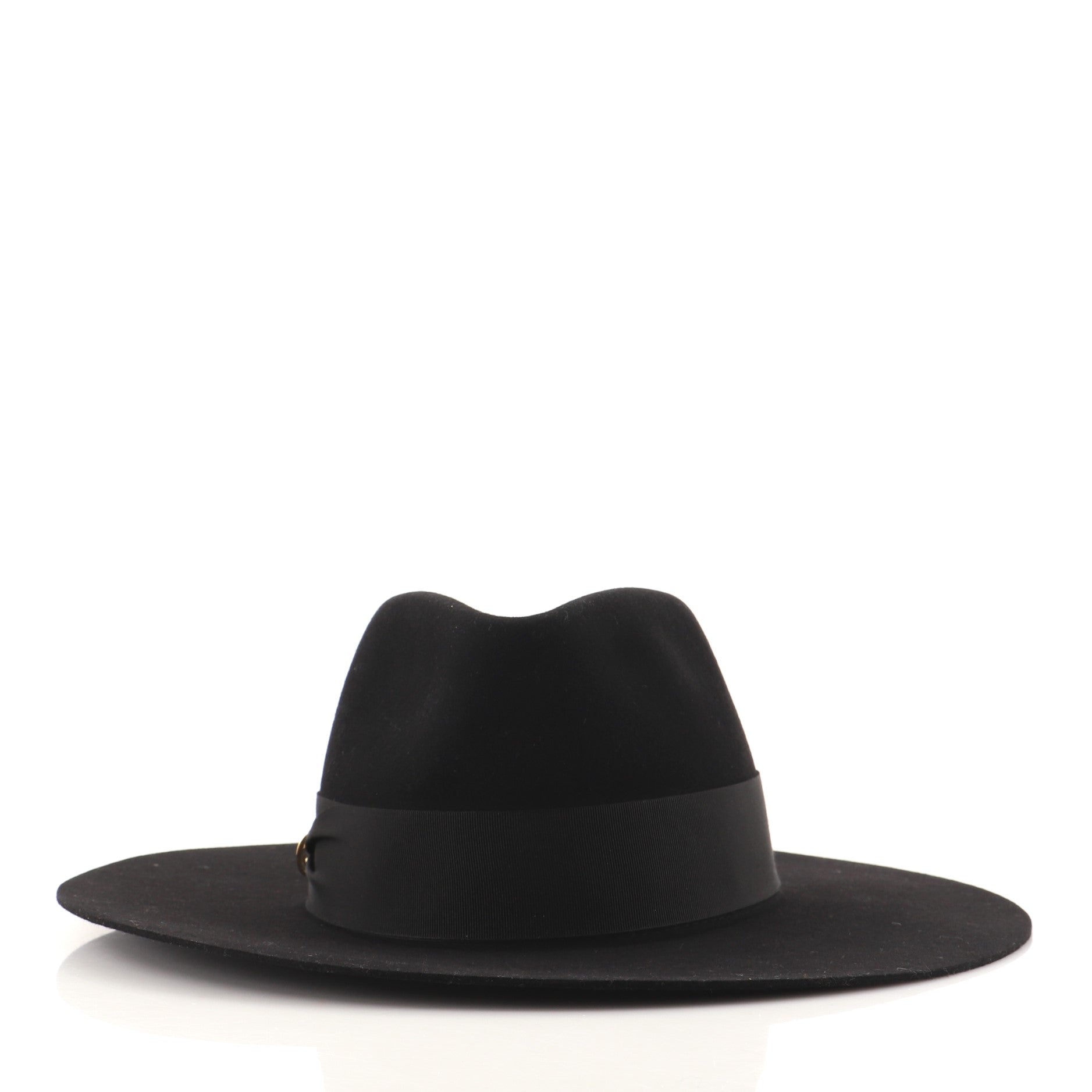 Faubourg Hat Felt with Grosgrain Medium