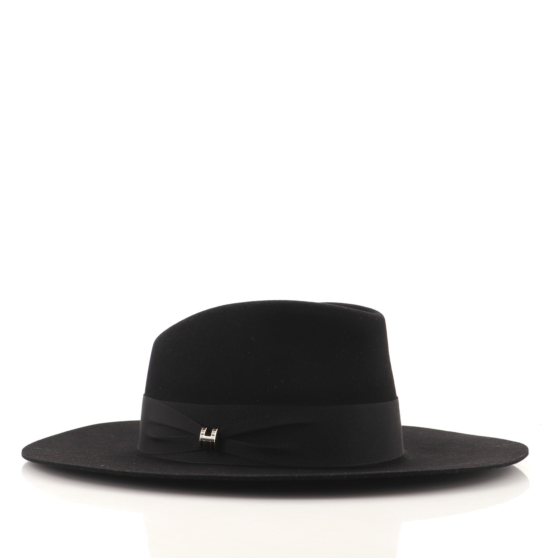 Faubourg Hat Felt with Grosgrain Medium
