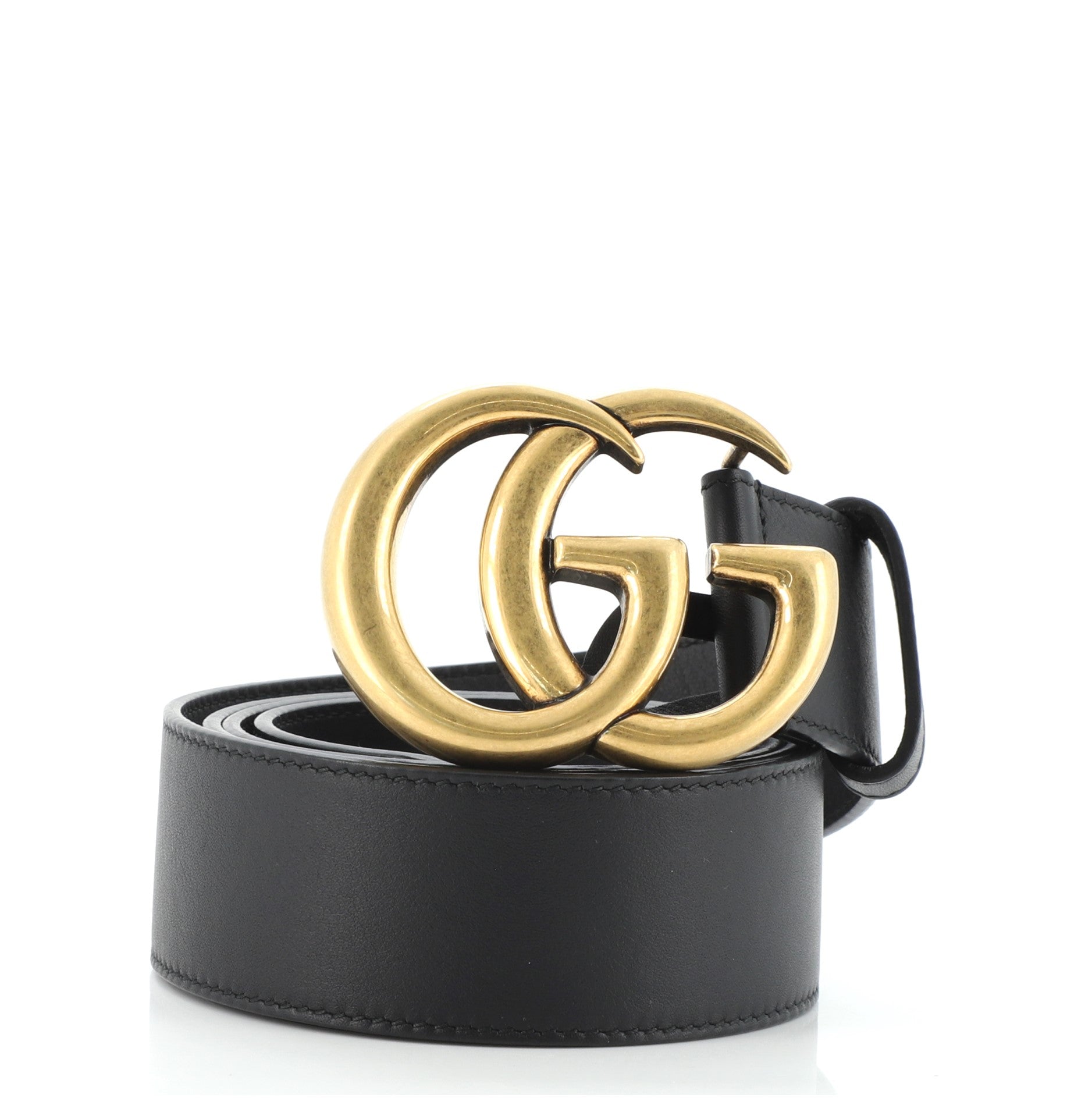 GG Marmont Belt Leather Wide 95