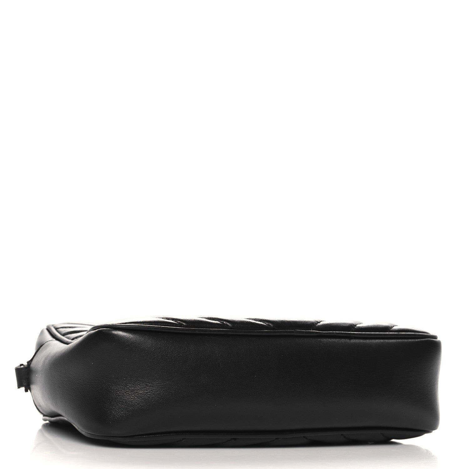 Calfskin Matelasse Monogram Monochrome Lou Camera Bag Black