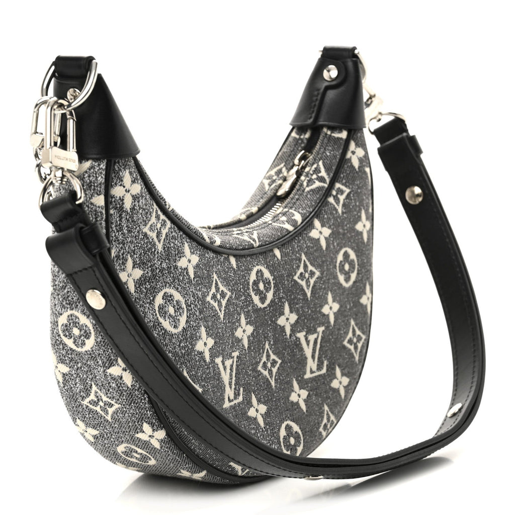 Monogram Jacquard Denim Loop Black