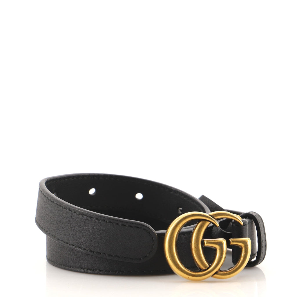 GG Marmont Belt Leather Thin 65
