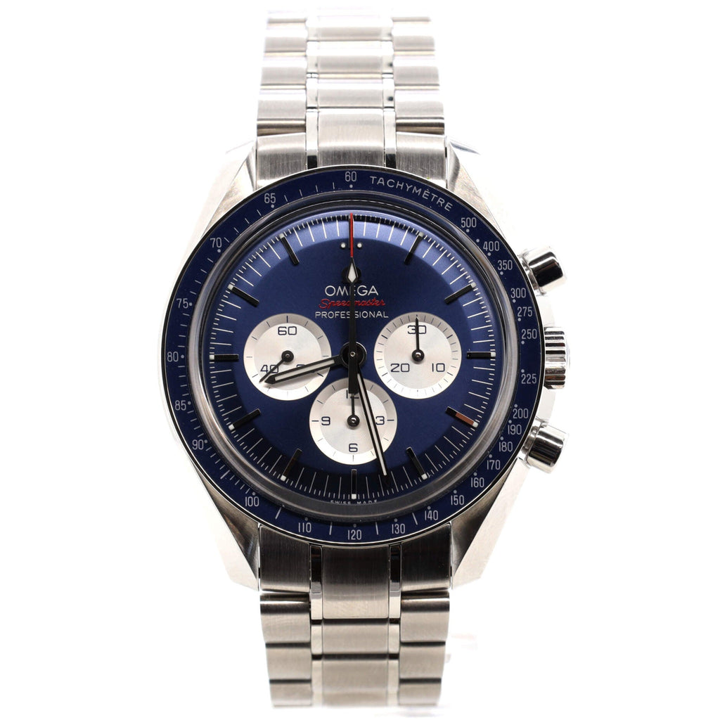 Speedmaster Professional Tokyo Olympic Chronograph Limited Edition Manual Watch Stainless Steel 42