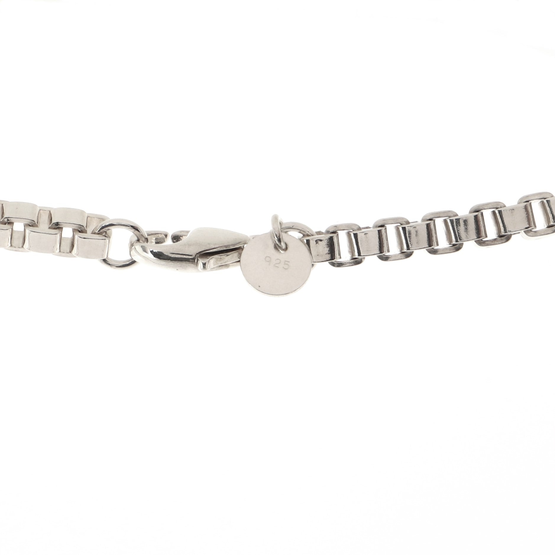 Venetian Link Necklace Sterling Silver