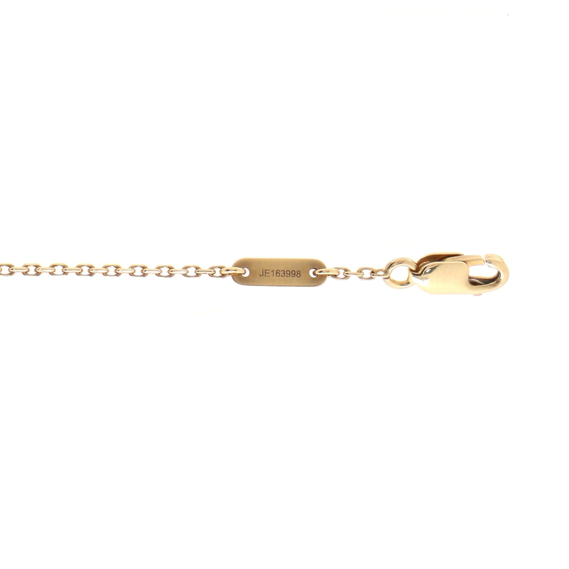 Sweet Alhambra Butterfly Bracelet 18K Yellow Gold and Mother of Pearl