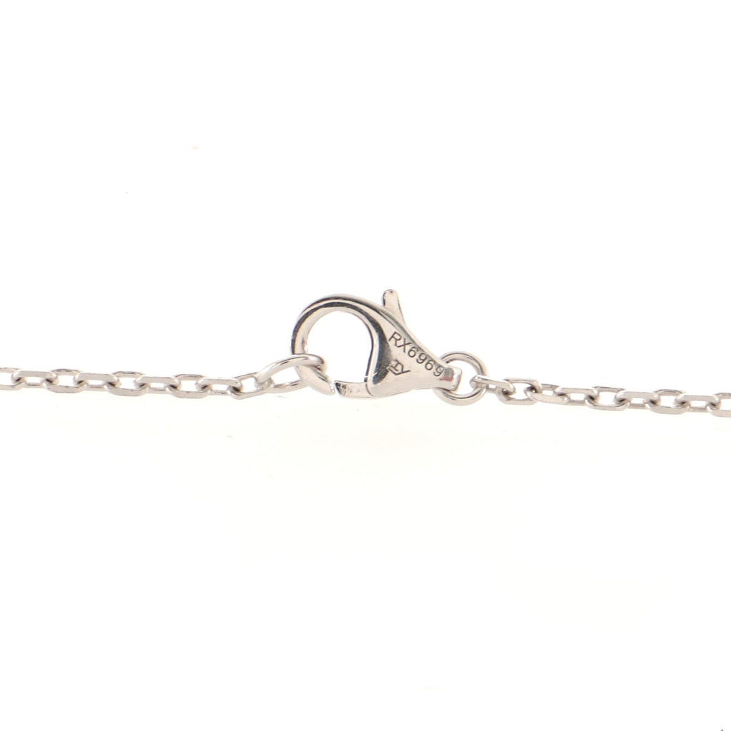 C Heart de Cartier Pendant Necklace 18K White Gold with Diamonds