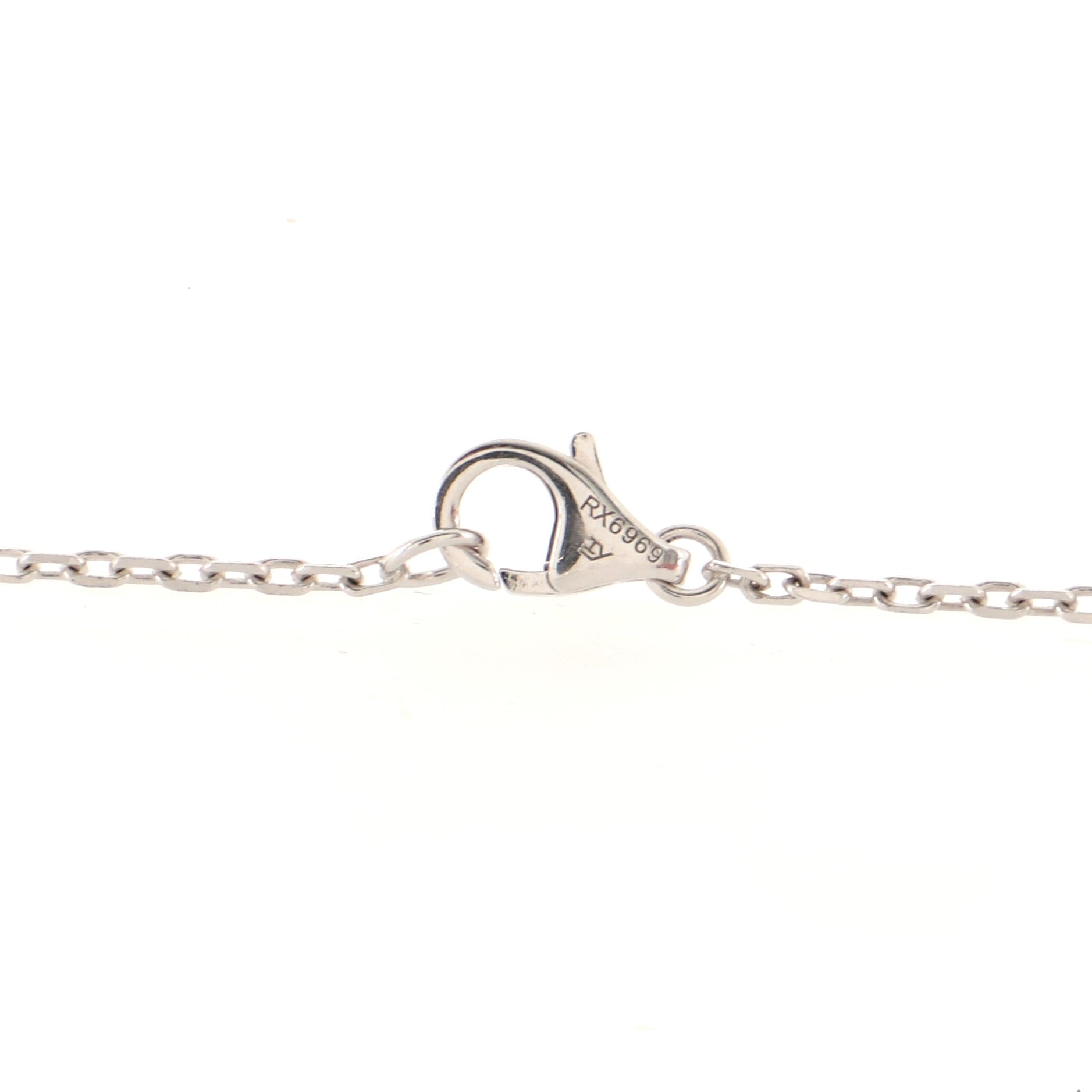 C Heart de Cartier Pendant Necklace 18K White Gold with Diamonds