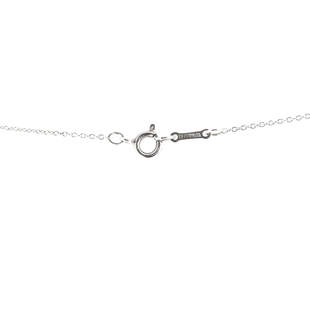 Elsa Peretti Teardrop Pendant Necklace Sterling Silver
