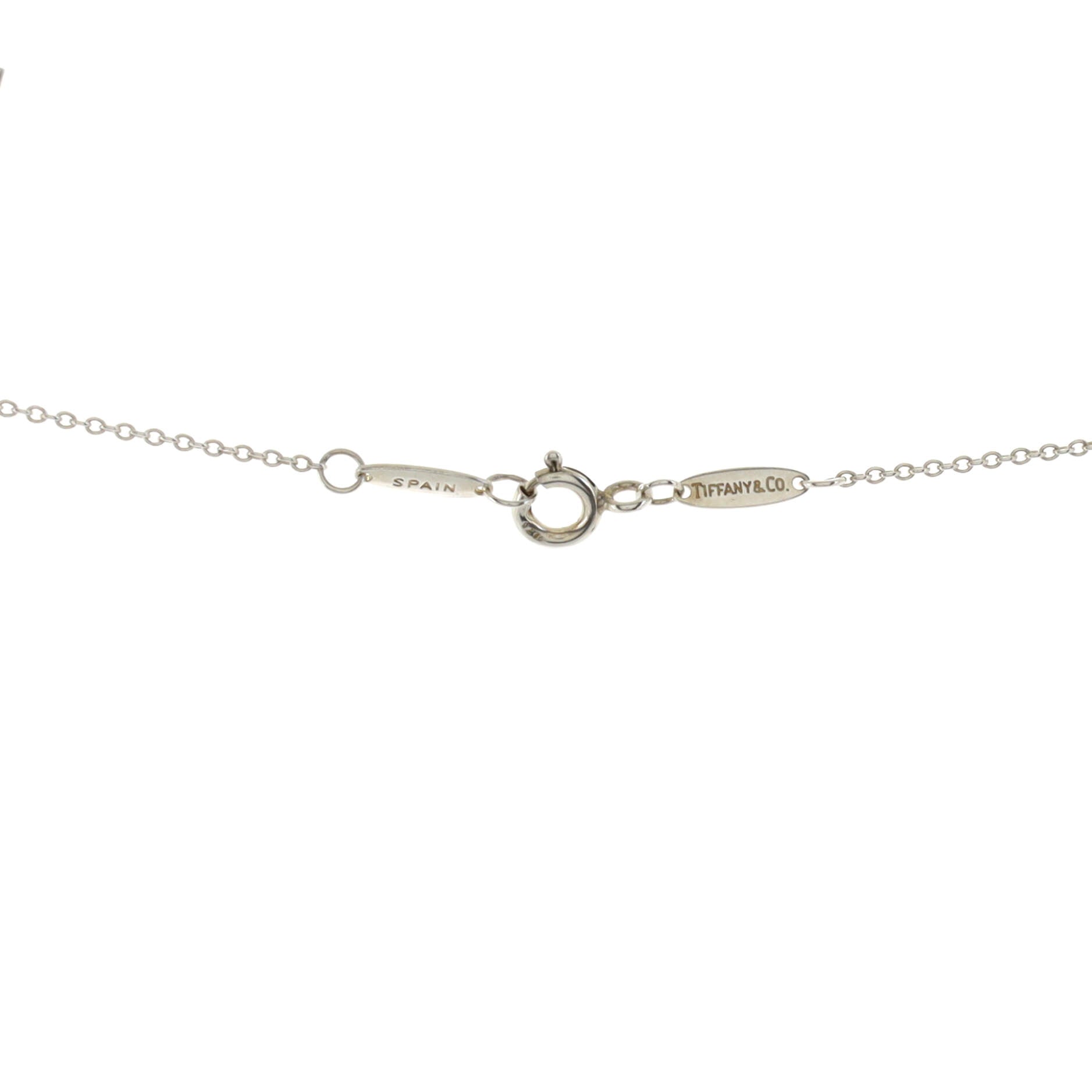 Elsa Peretti Open Heart Pendant Necklace Sterling Silver