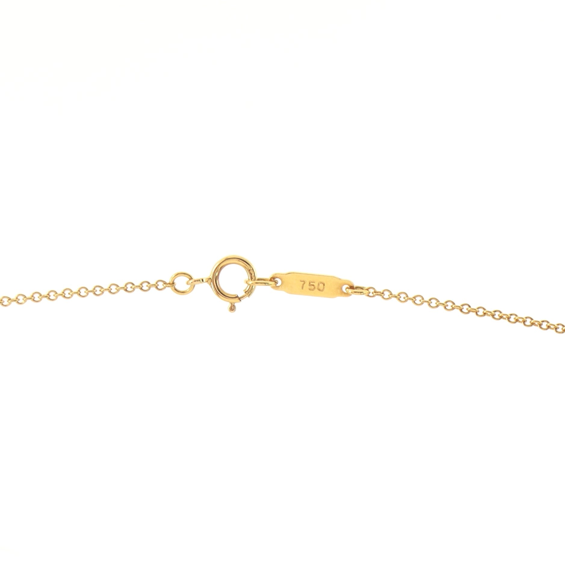 Cross Pendant Necklace 18K Yellow Gold with Diamonds Small