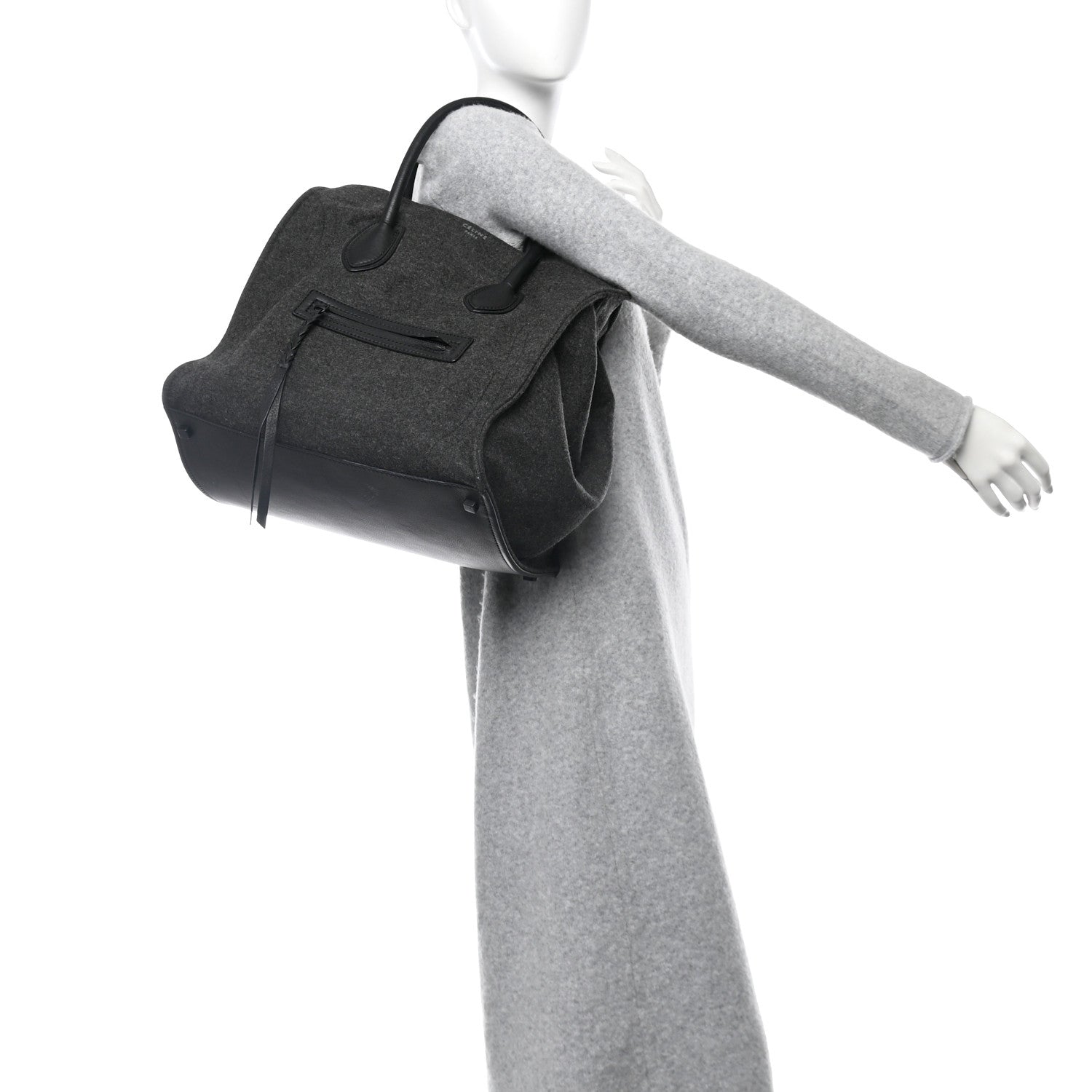 Felt Medium Phantom Luggage Grey