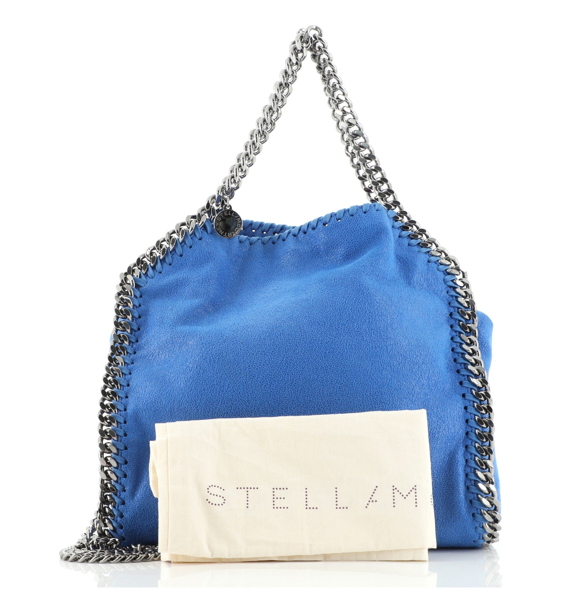 Falabella Fold Over Crossbody Bag Shaggy Deer Mini