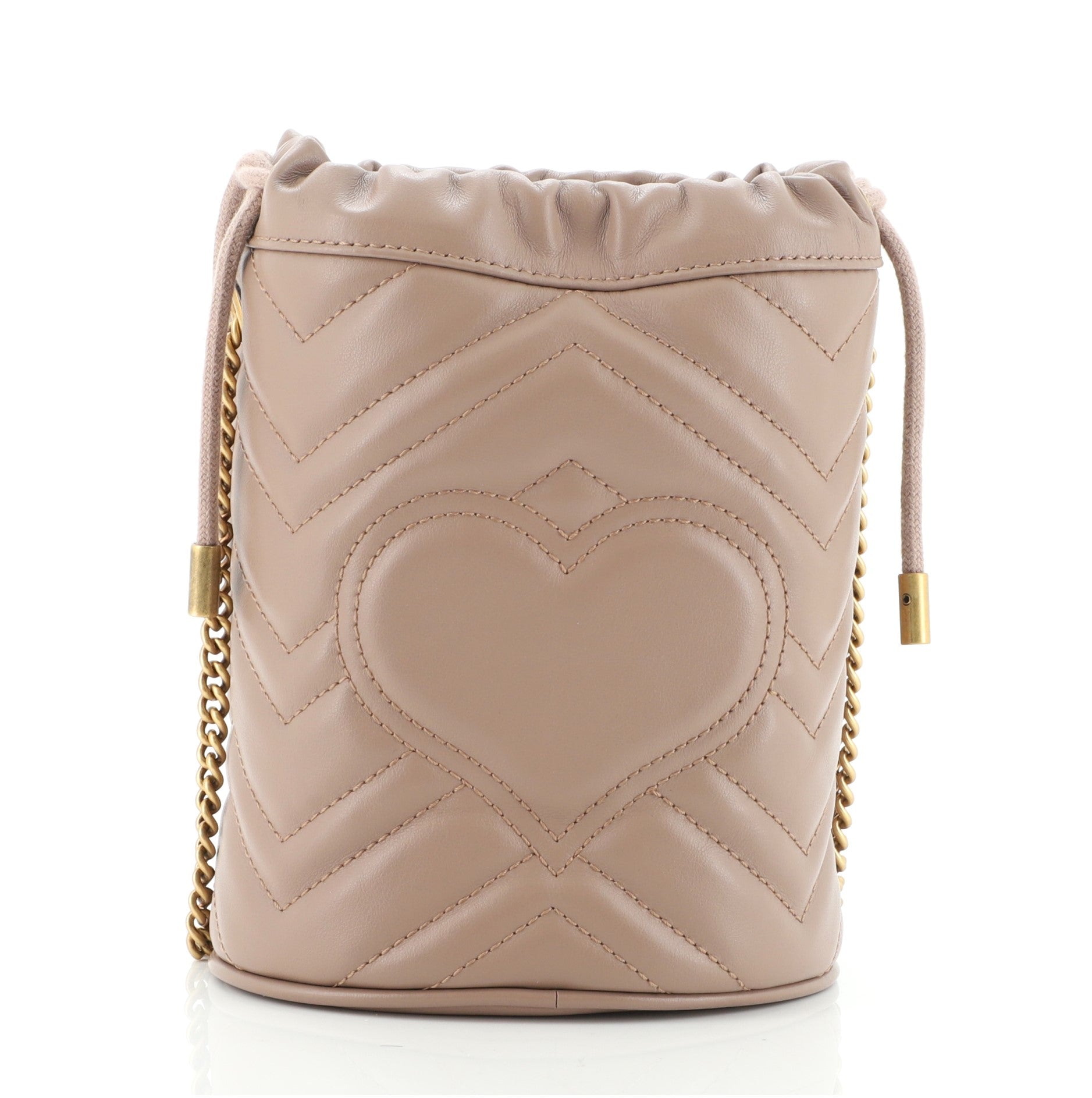 GG Marmont Bucket Bag Matelasse Leather Mini