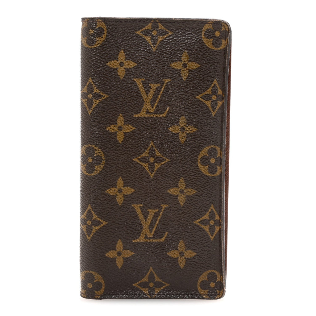 Monogram Porte-Cartes Credit Yen Checkbook Wallet