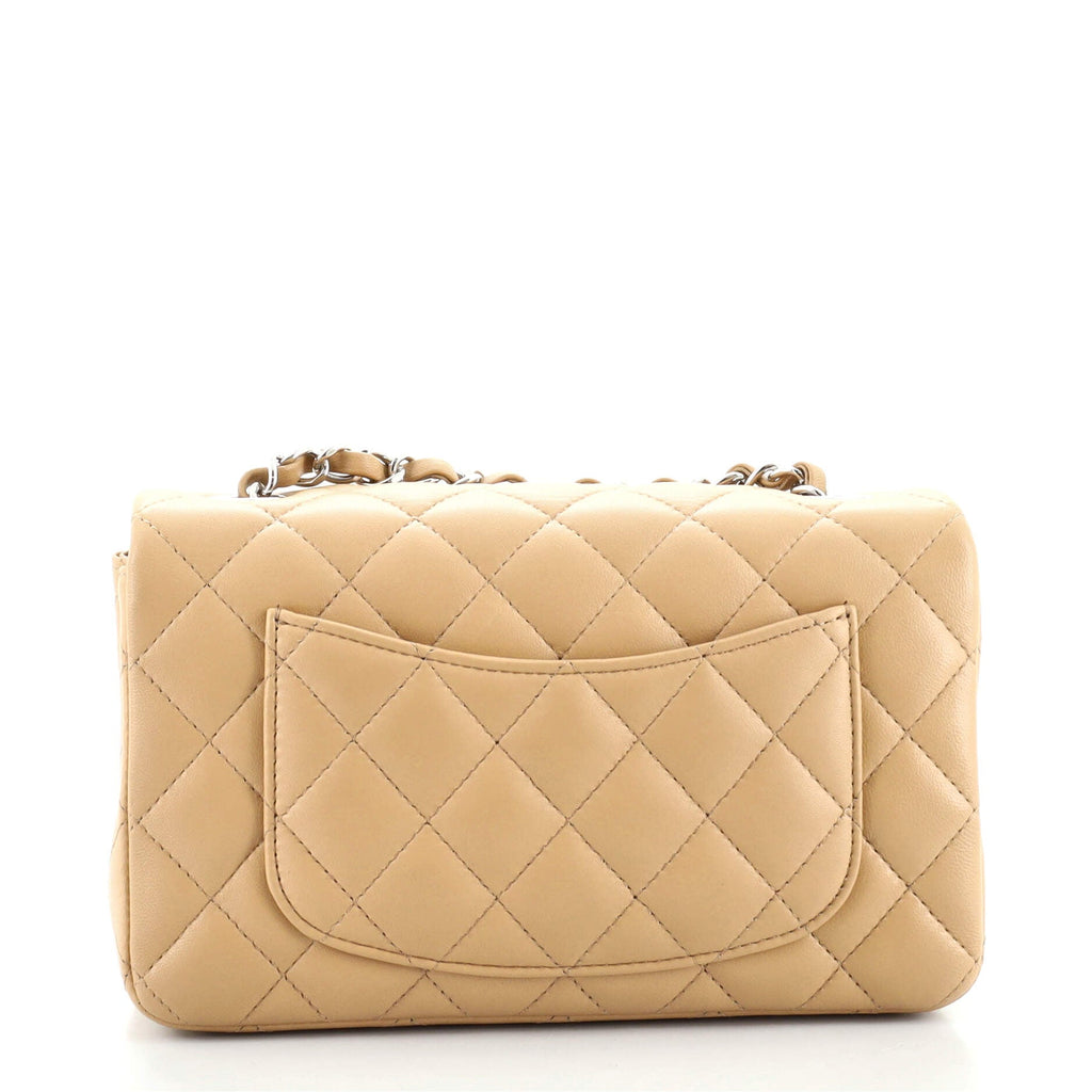 Classic Single Flap Bag Quilted Lambskin Mini