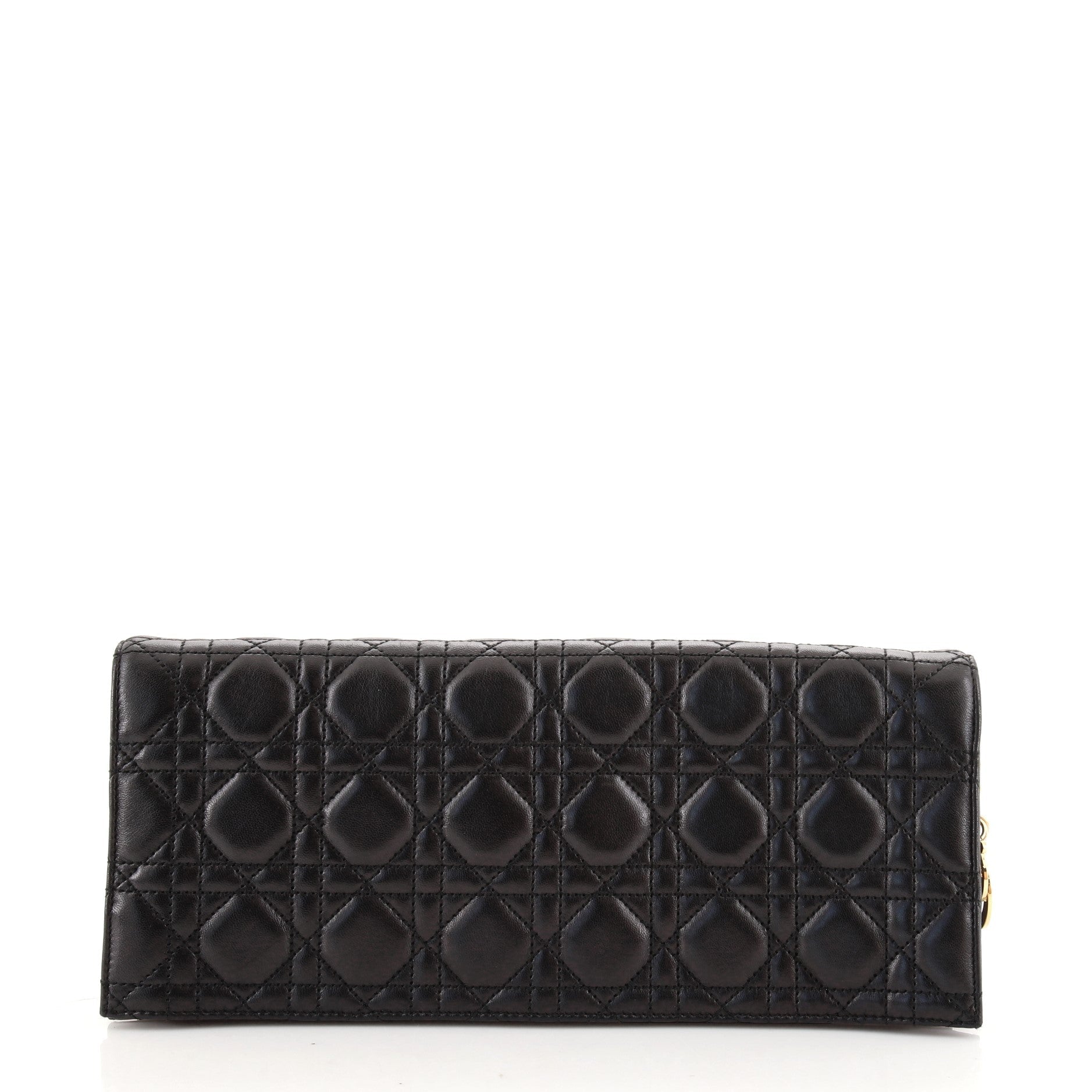 Lady Dior Clutch Cannage Quilt Leather