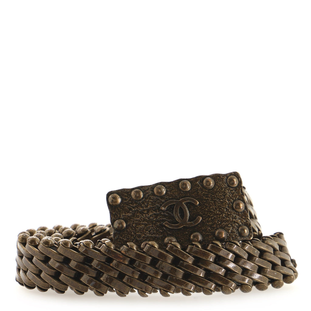 CC Plate Chain Link Belt Metal 65