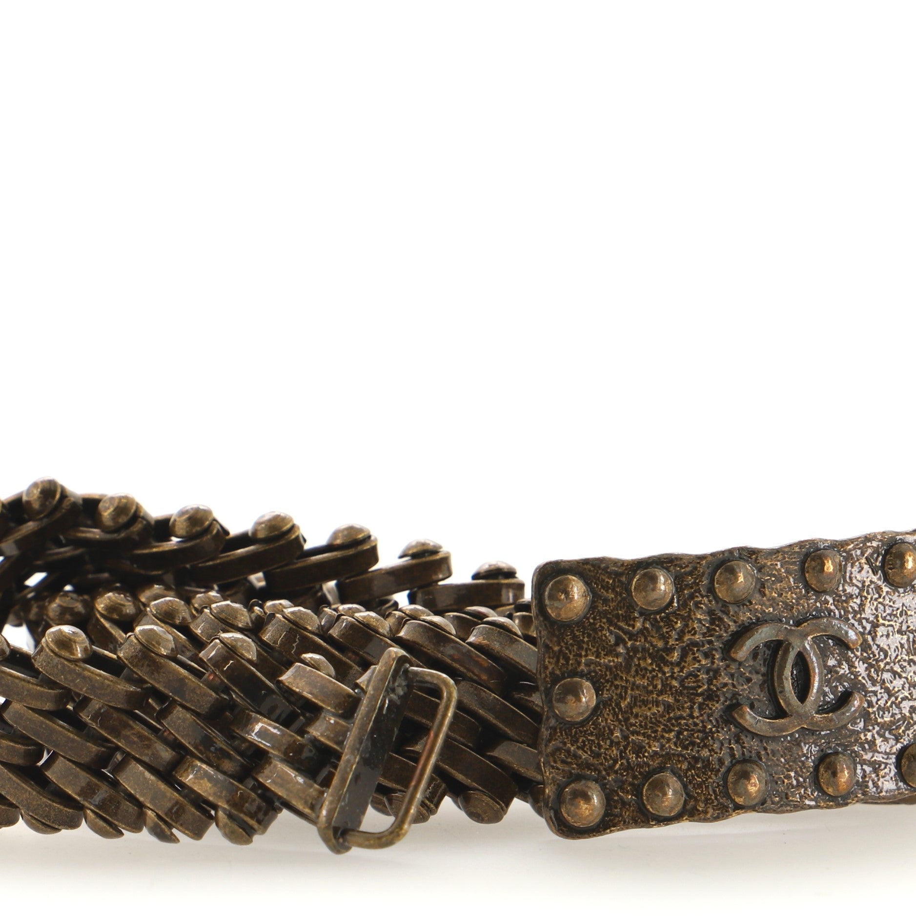 CC Plate Chain Link Belt Metal 65