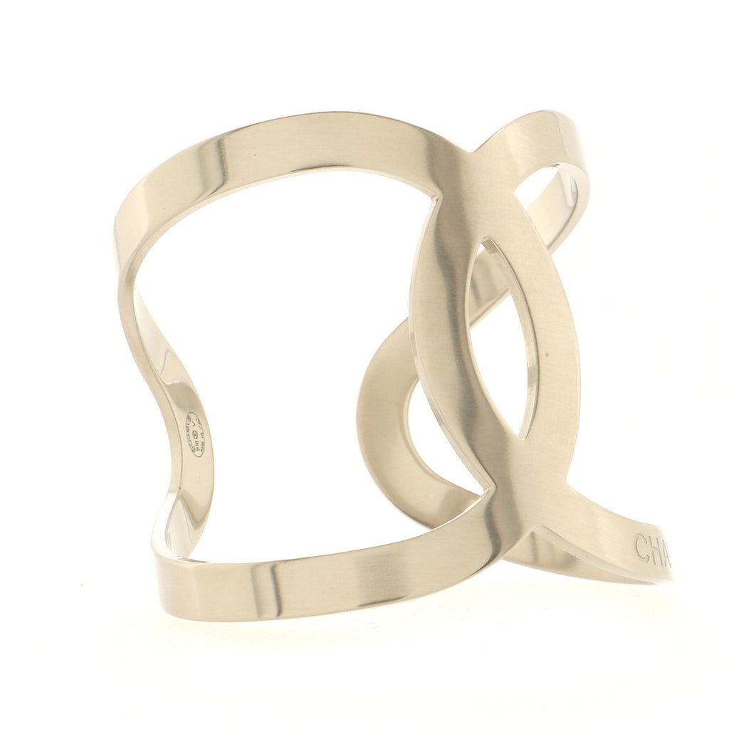 CC Cut-Out Cuff Bracelet Metal Wide