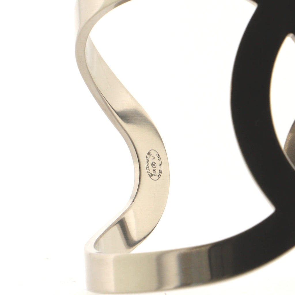 CC Cut-Out Cuff Bracelet Metal Wide