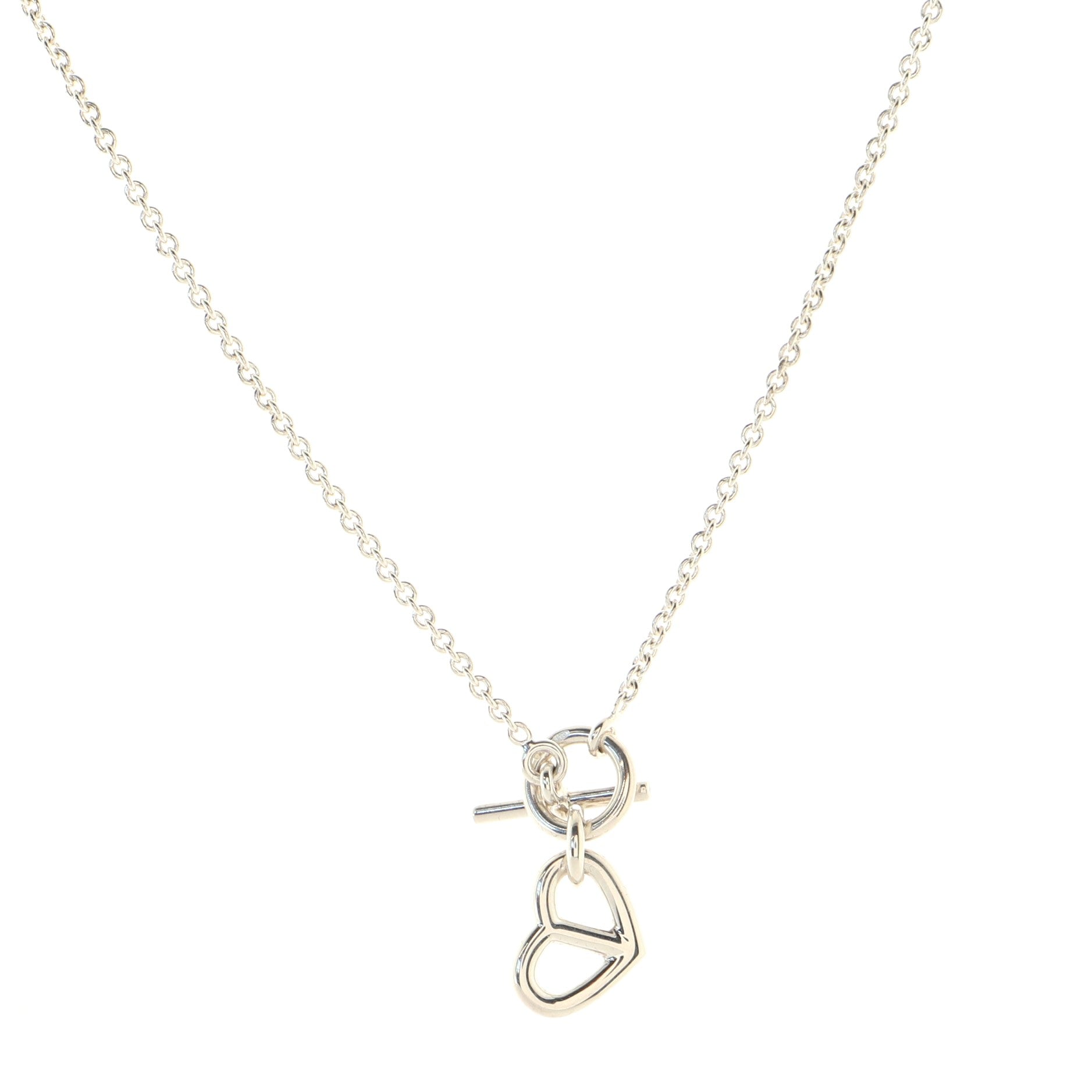 D'ancre Heart Pendant Necklace Metal