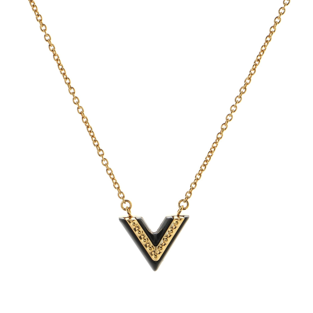 Essential V Necklace Metal
