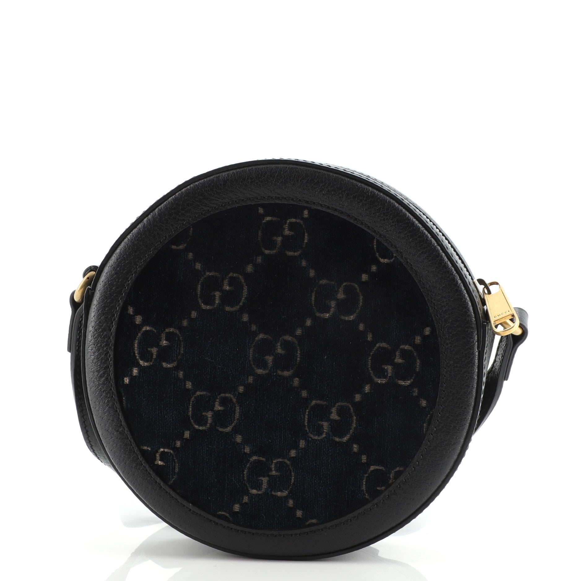 Ophidia Round Shoulder Bag GG Velvet Mini
