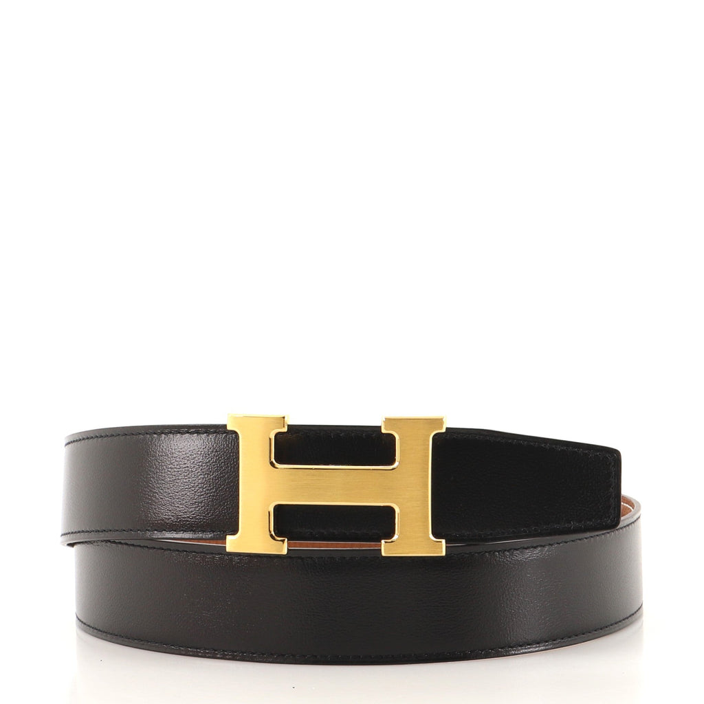 Constance Reversible Belt Strap Leather Wide 85