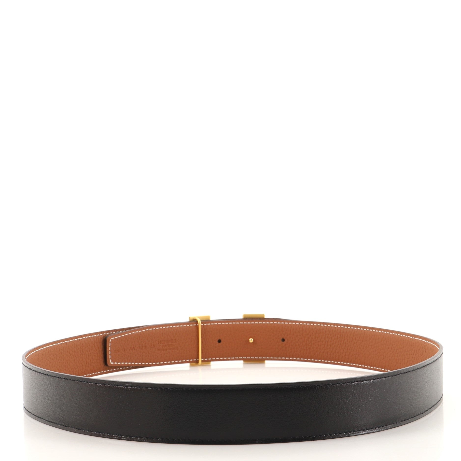 Constance Reversible Belt Strap Leather Wide 85