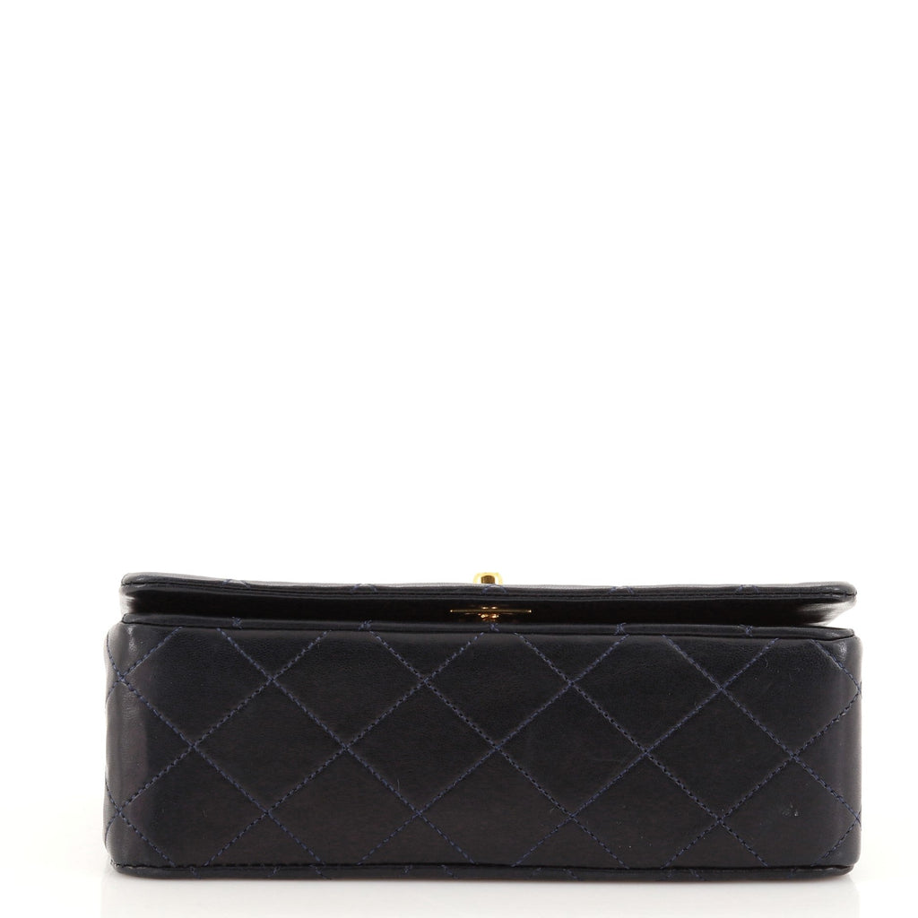 Vintage Full Flap Bag Quilted Lambskin Mini
