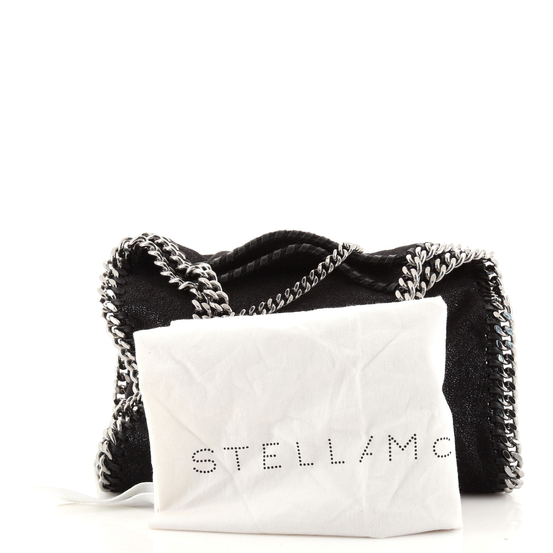 Falabella Fold Over Flap Crossbody Bag Shaggy Deer Mini