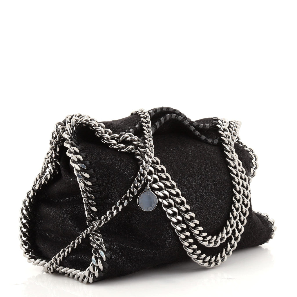 Falabella Fold Over Flap Crossbody Bag Shaggy Deer Mini