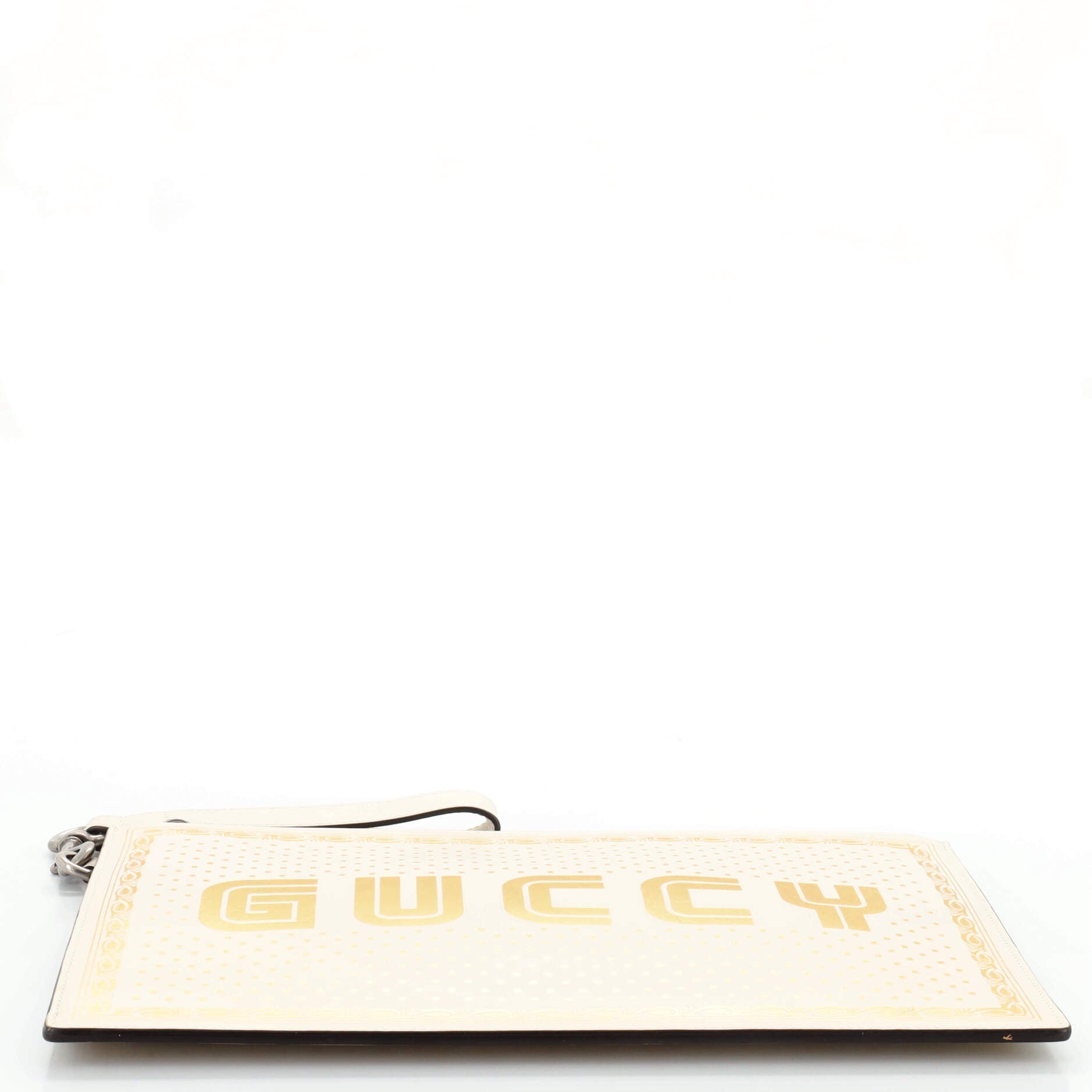 Wristlet Clutch Limited Edition Printed Leather