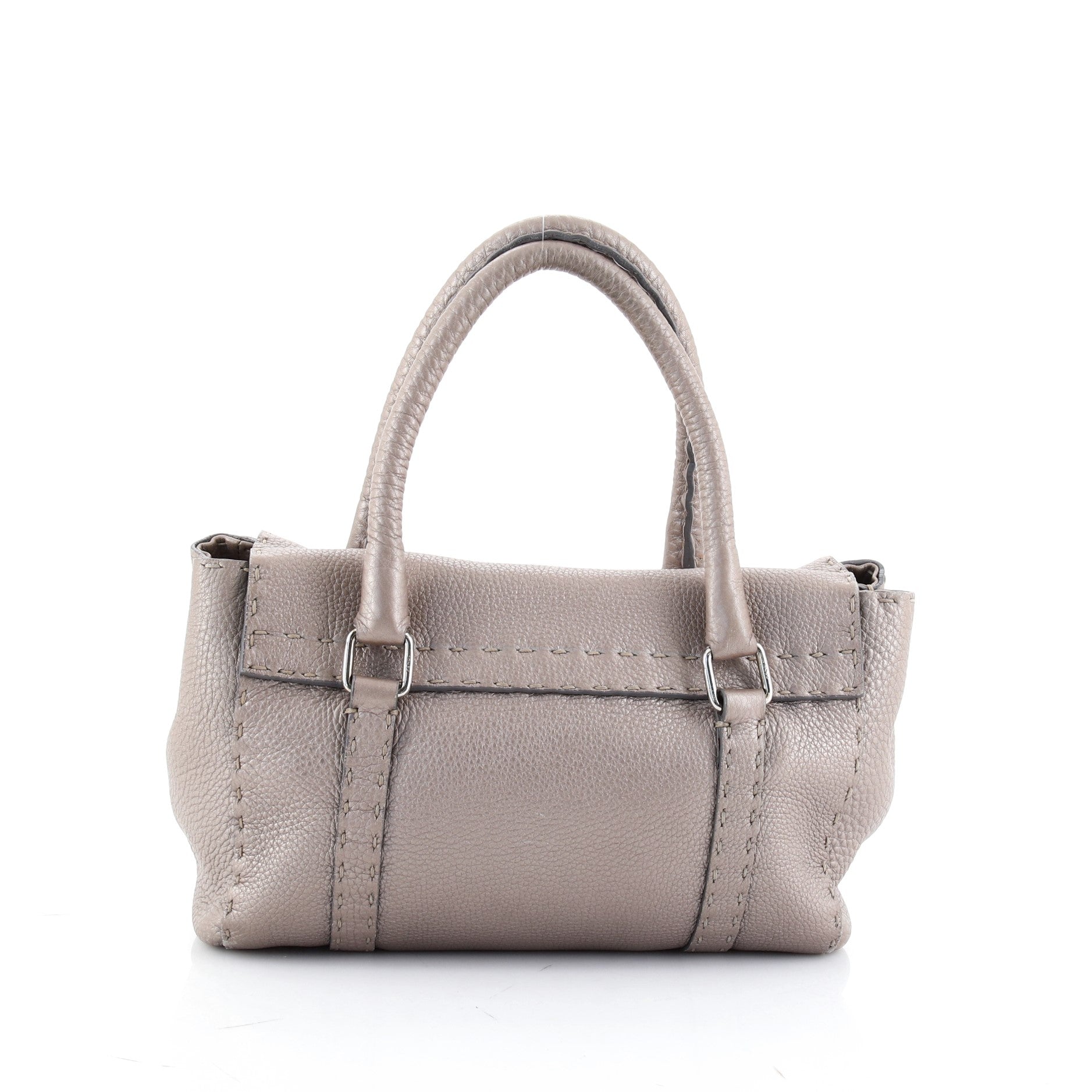 Selleria Linda Satchel Pebbled Leather Mini