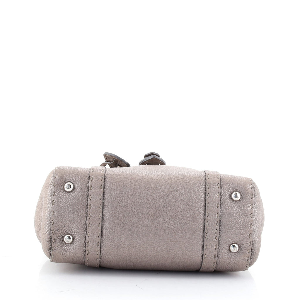 Selleria Linda Satchel Pebbled Leather Mini