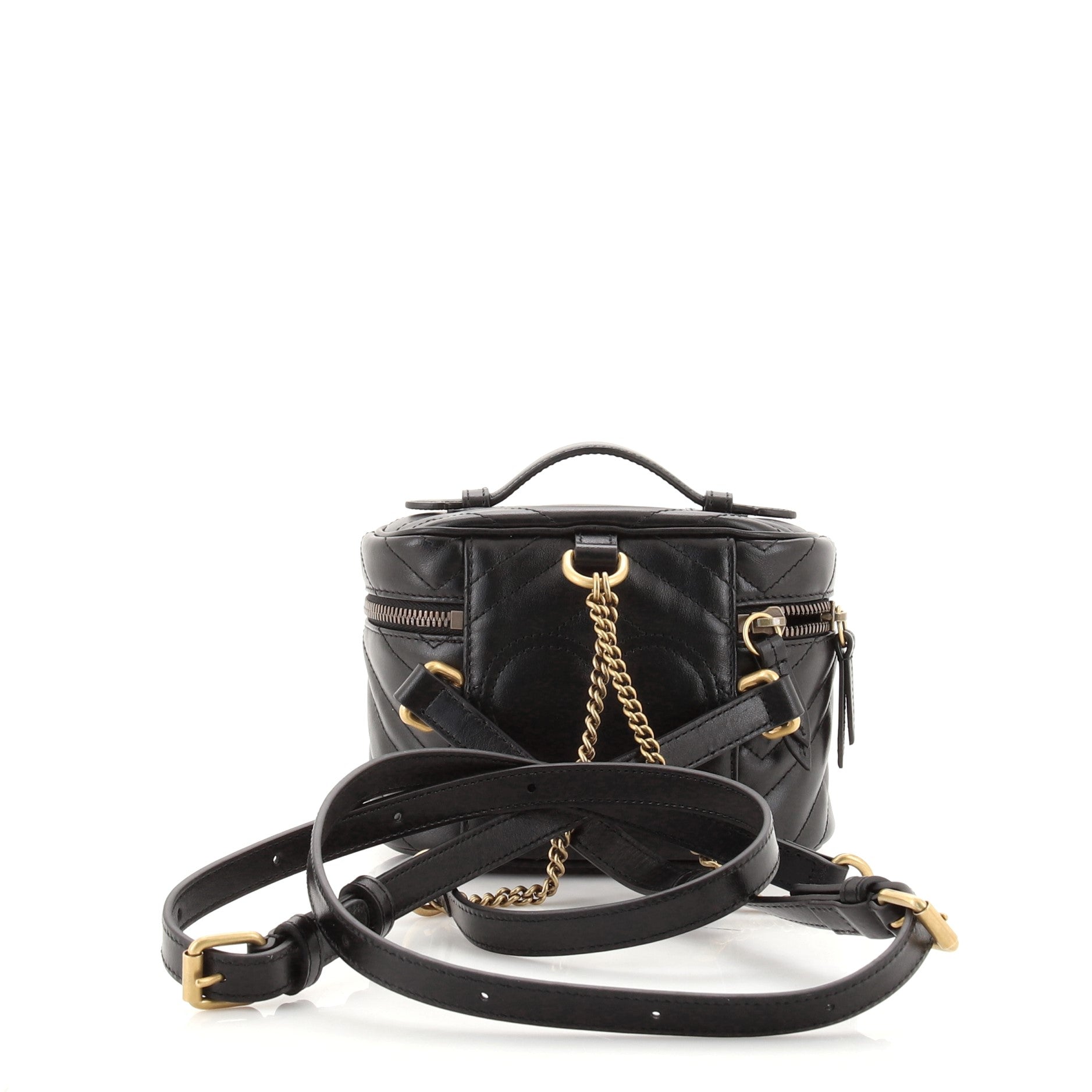 GG Marmont Vanity Backpack Matelasse Leather Mini