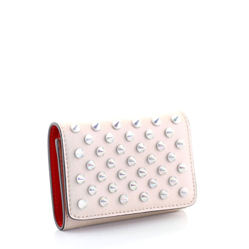 Trifold Wallet Spiked Leather Mini