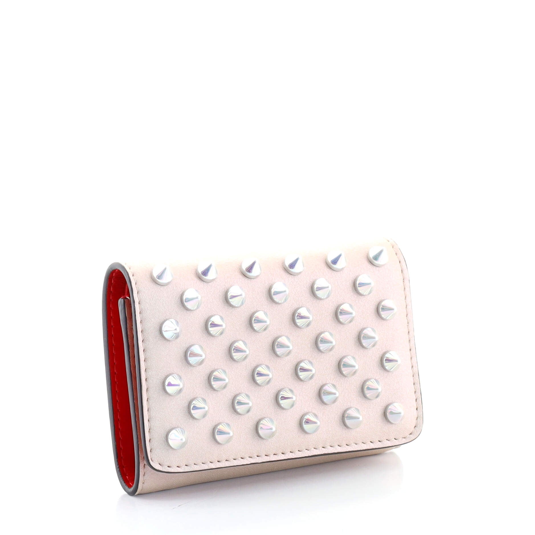 Trifold Wallet Spiked Leather Mini