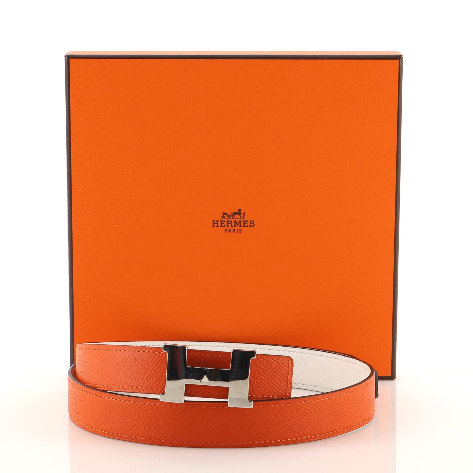 Constance Reversible Belt Leather Thin 75