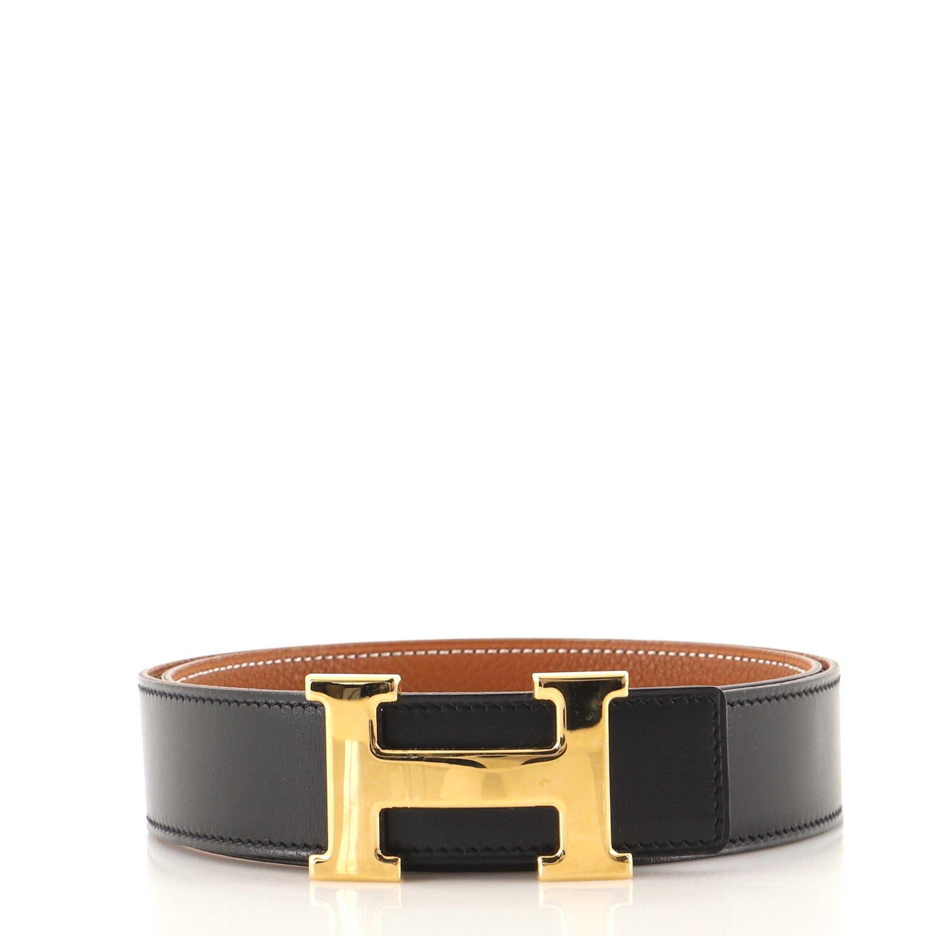 Constance Reversible Belt Leather Medium 80