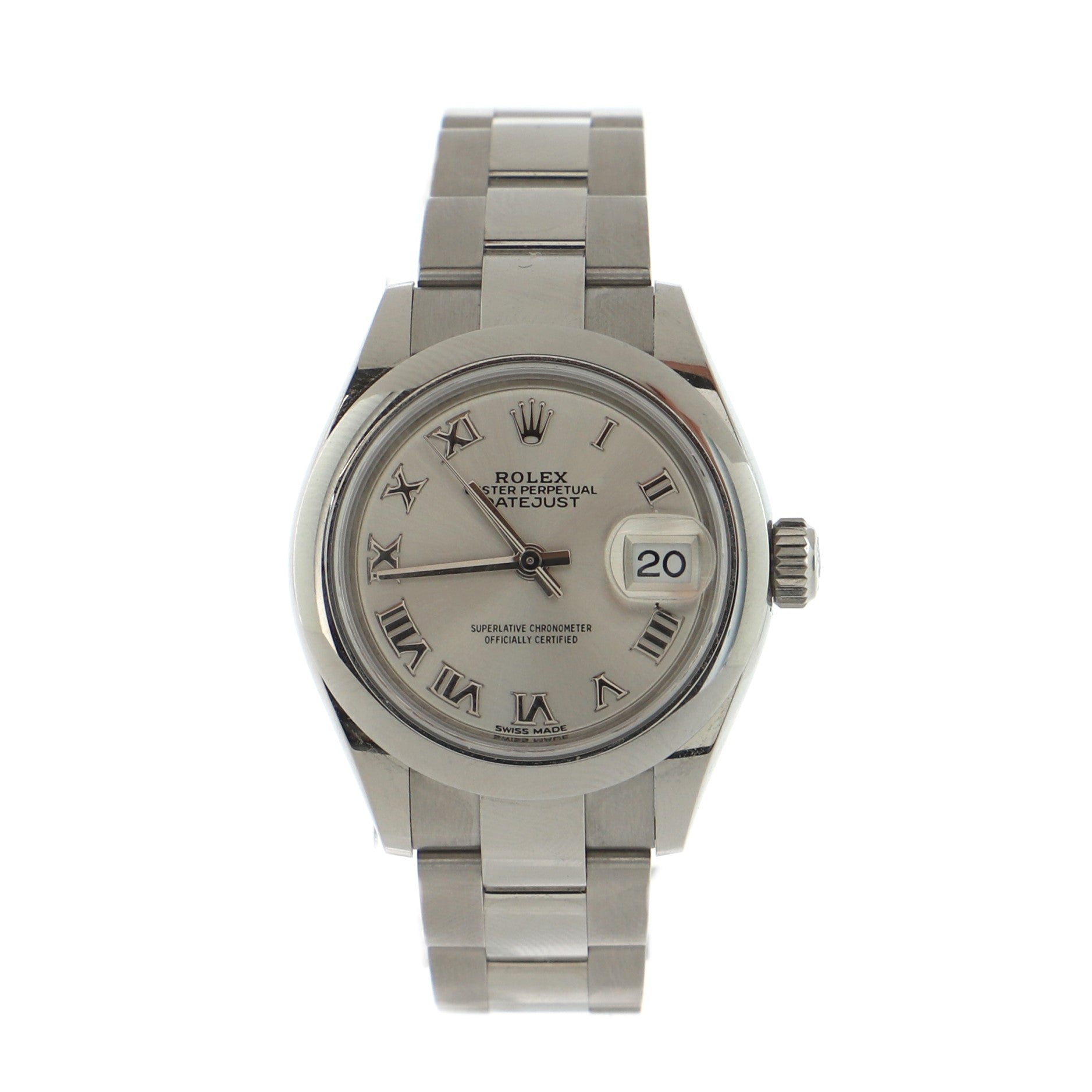 Oyster Perpetual Datejust Automatic Watch Stainless Steel 28