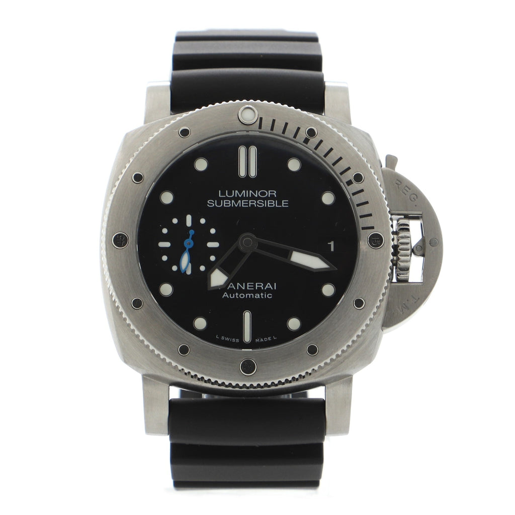 Luminor Submersible PAM 25 Automatic Watch Titanium and Rubber 44