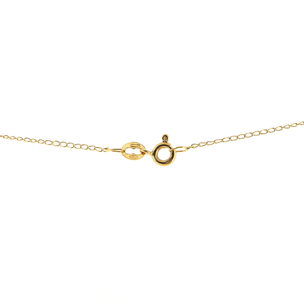 Pendant Necklace 18K Yellow Gold with Diamond