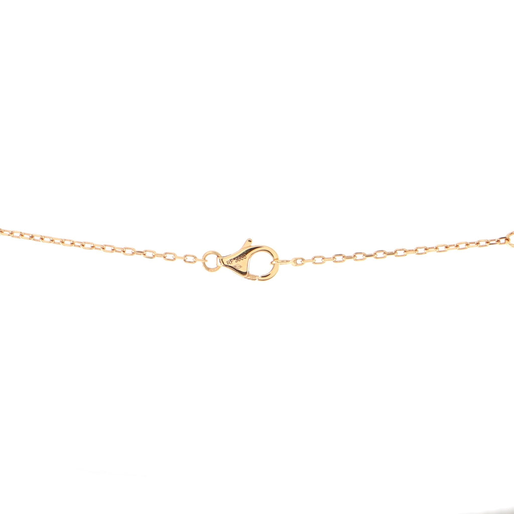 Trinity de Cartier Pearl Necklace 18K Tricolor with Pearls