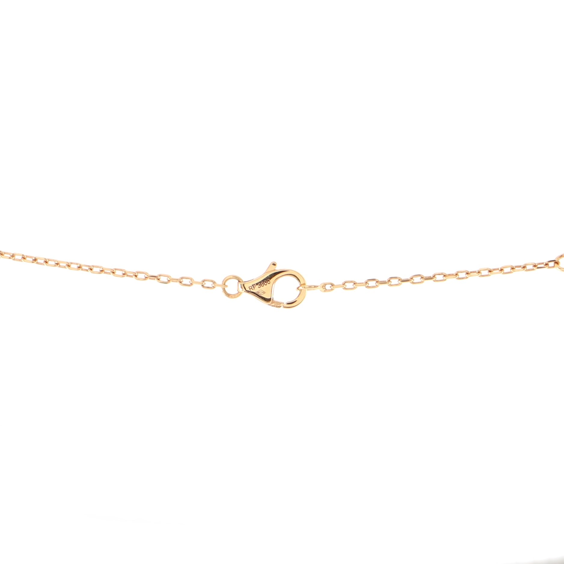 Trinity de Cartier Pearl Necklace 18K Tricolor with Pearls
