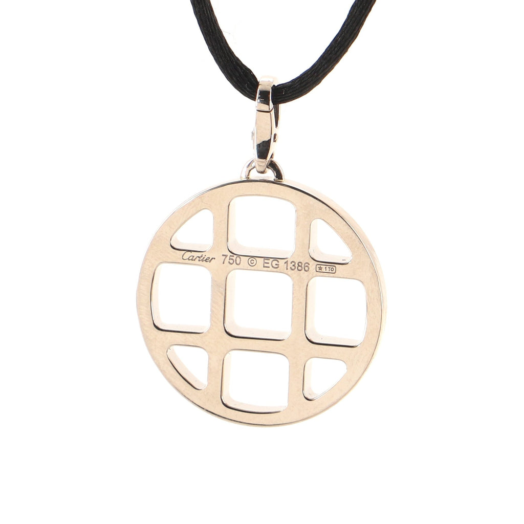 Pasha Necklace 18K White Gold