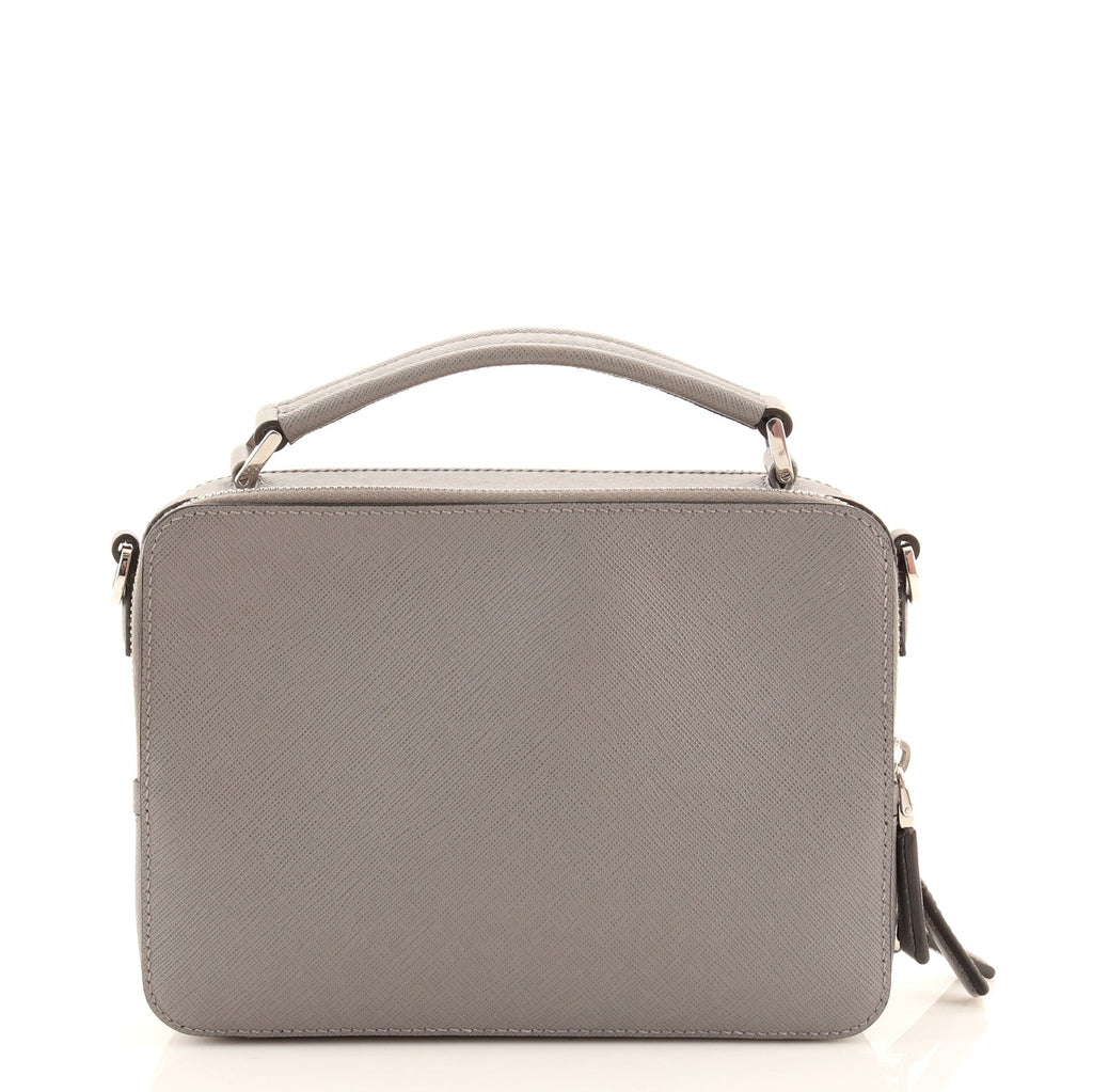 Brique Crossbody Bag Saffiano Leather Mini