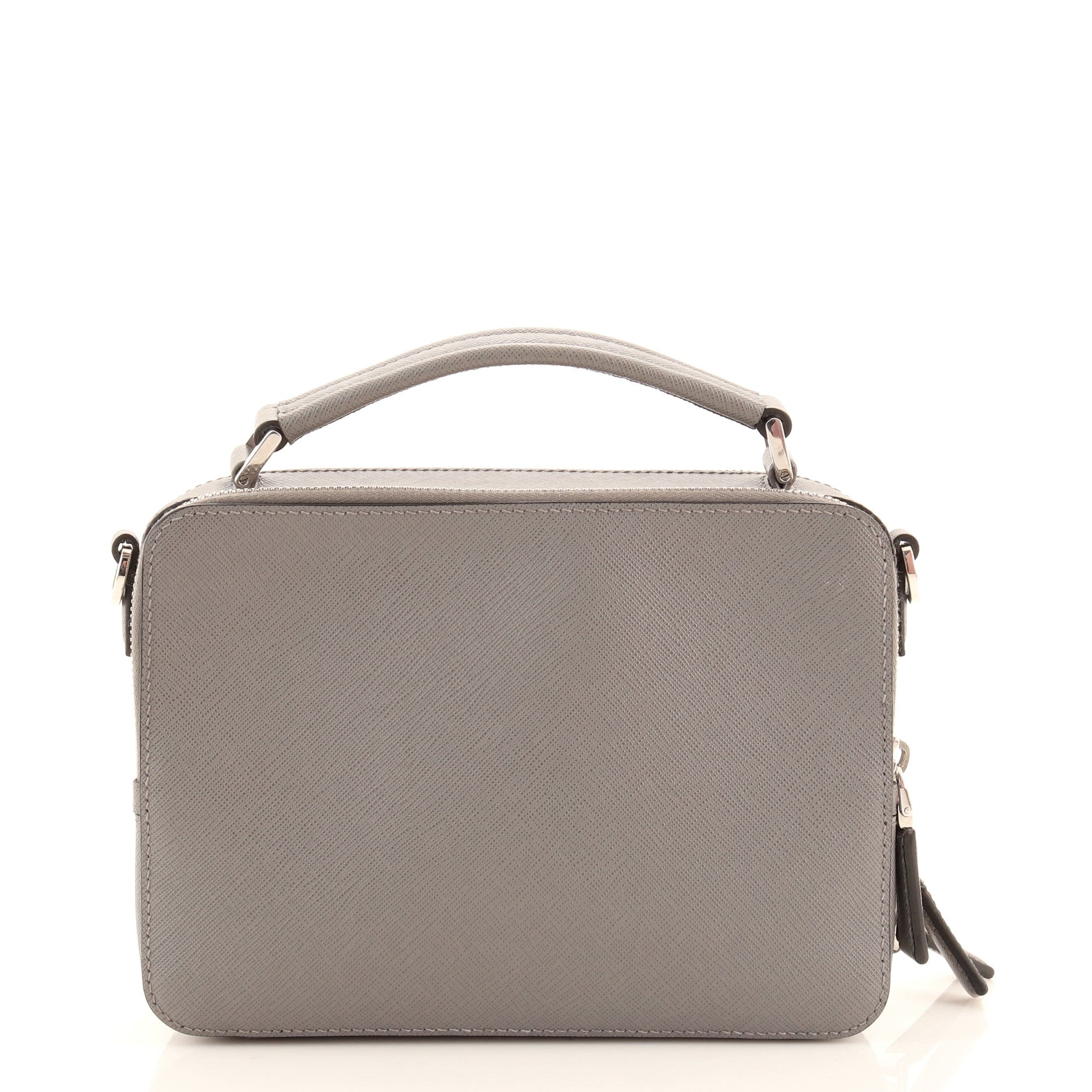 Brique Crossbody Bag Saffiano Leather Mini