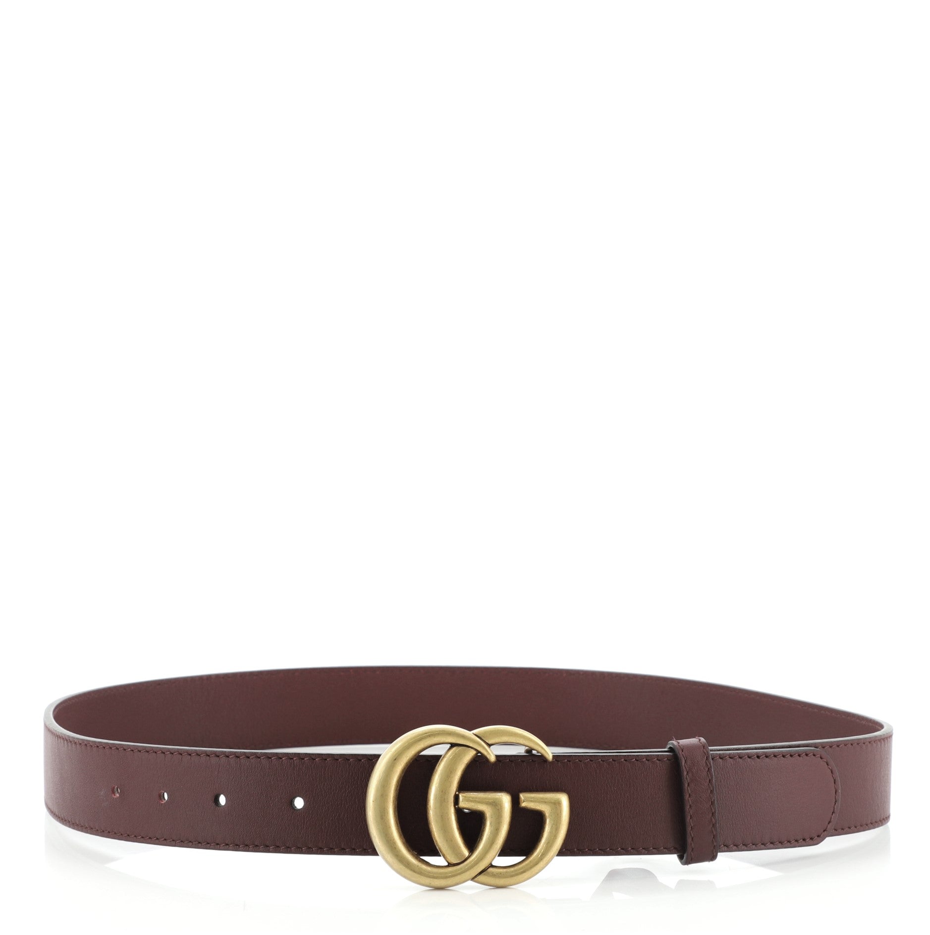 GG Marmont Belt Leather Medium 80